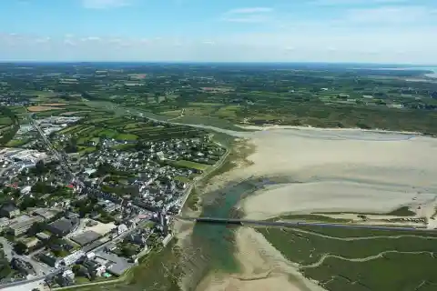 Vue de Port-Bail-sur-Mer