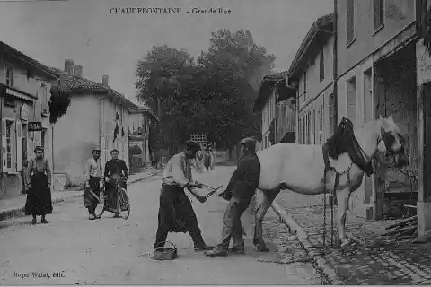 Vue ancienne de chaudefontaine