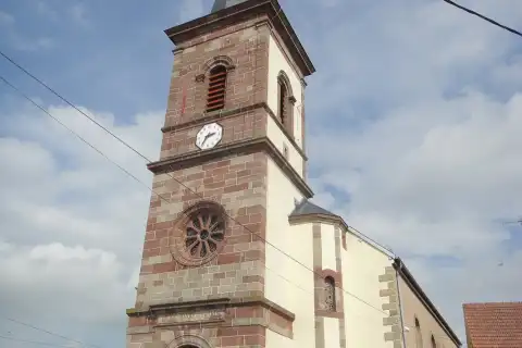 Eglise de Vittersbourg, Moselle (France)