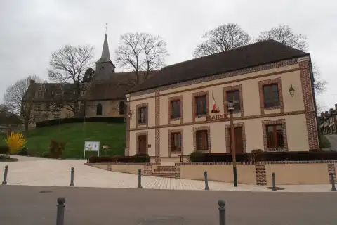 Vue de Saint-Sulpice-sur-Risle