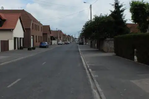 Vue d'une rue de Rumaucourt