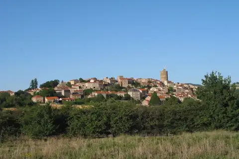 Montpeyroux (Puy-de-Dôme) (France), le village médiéval