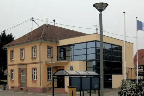 La mairie d'Ichtratzheim