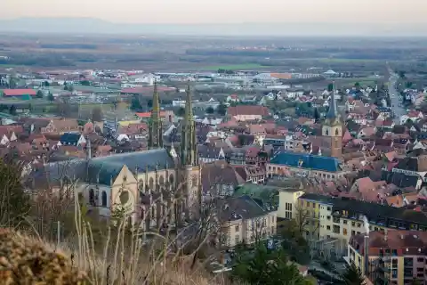 Vue d’Obernai