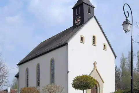 L'église Saint-François d'Assisi à Brinckheim