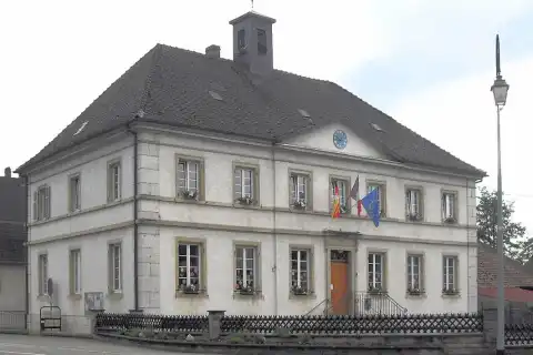 La mairie-école de Durlinsdorf