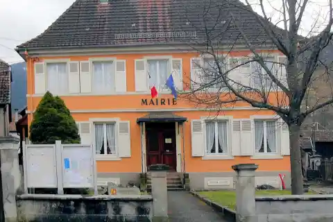 La mairie de Mollau