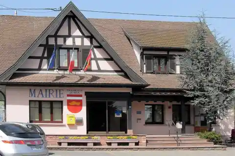 La mairie de Traubach-le-Bas