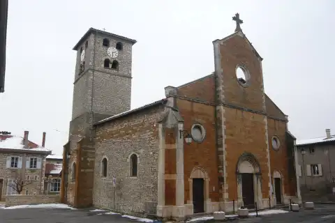 L'église de Morancé (Rhône, France)