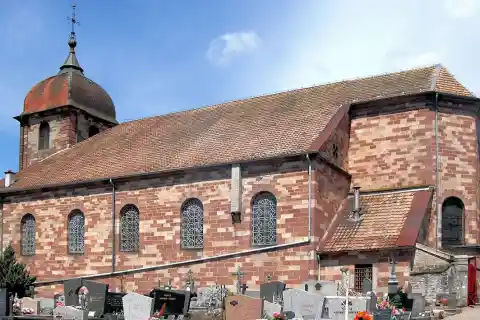 L'église Saint-Antide à Fresse