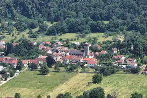Vue aérienne de Mailley-et-Chazelot