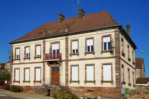 La mairie de Meurcourt