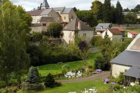 Vue de Cussy-en-Morvan (Saône-et-Loire, France)