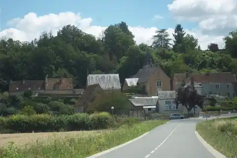 Vue de Vouvray-sur-Huisne