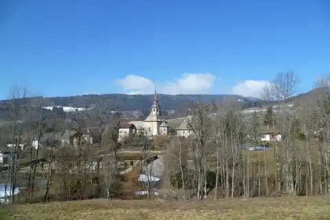Vue de Habère-Lullin