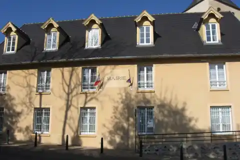 Mairie de Monthyon. (Seine-et-Marne, région Île-de-France)