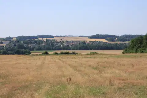 Vue générale de Saint-Siméon (77)