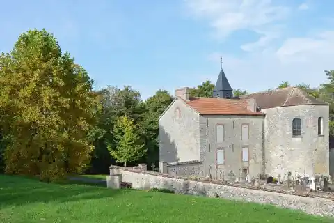 Eglise de Soisy-Bouy, Seine-et-Marne, Ile de France, France