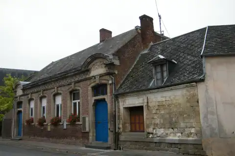 Mairie de Bayonvillers, Somme, France