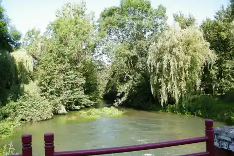 Lieux de pêche à Treux, Somme, France