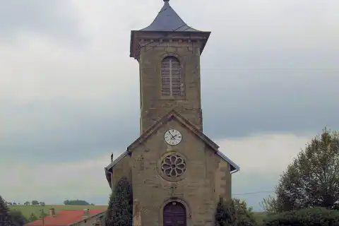 L'église Sainte-Madeleine de Pierrefitte, côté nord-ouest