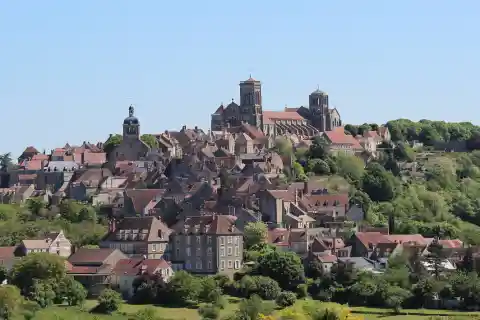 Vue de Vézelay