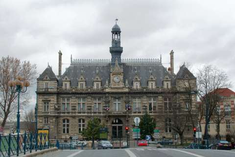 Mairie de Pantin (Seine-Saint-Denis, France)